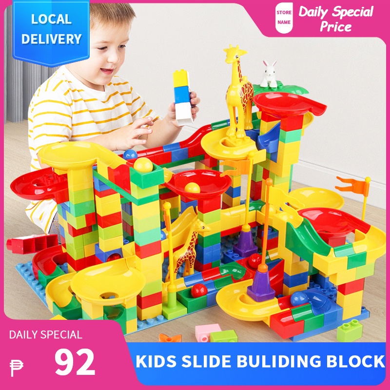 168pcs Per Box Variety Slide Buliding Blocks Compatible with Lego DIY ...