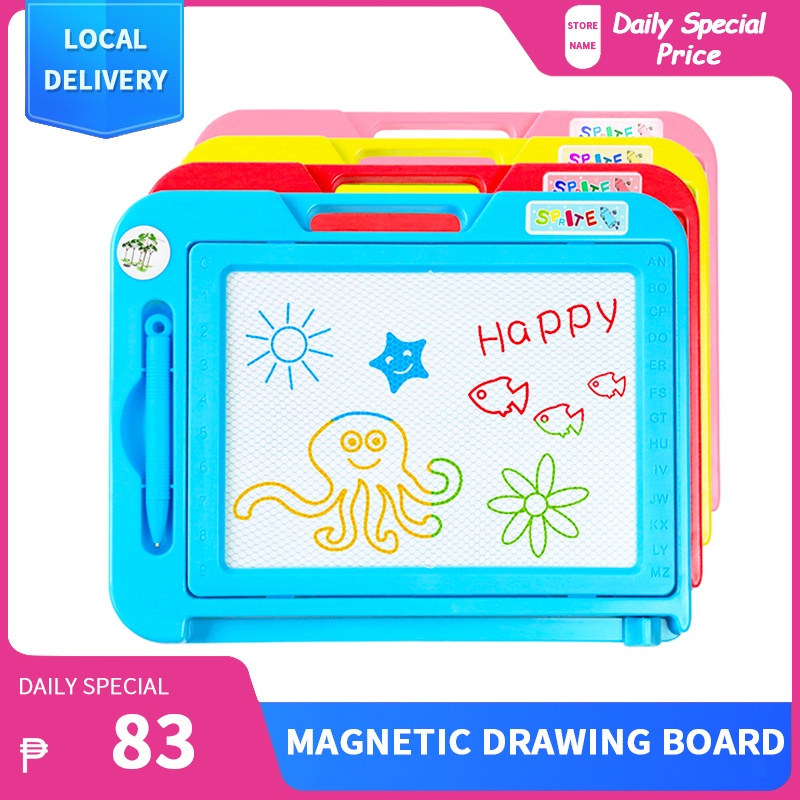 Writing Drawing Board for Kids Graffiti Painting Pads Erasable ...