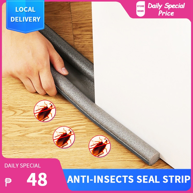 Flexible Door Seal Strip Prevent-insect Soundproof Rubber Strip Guard ...