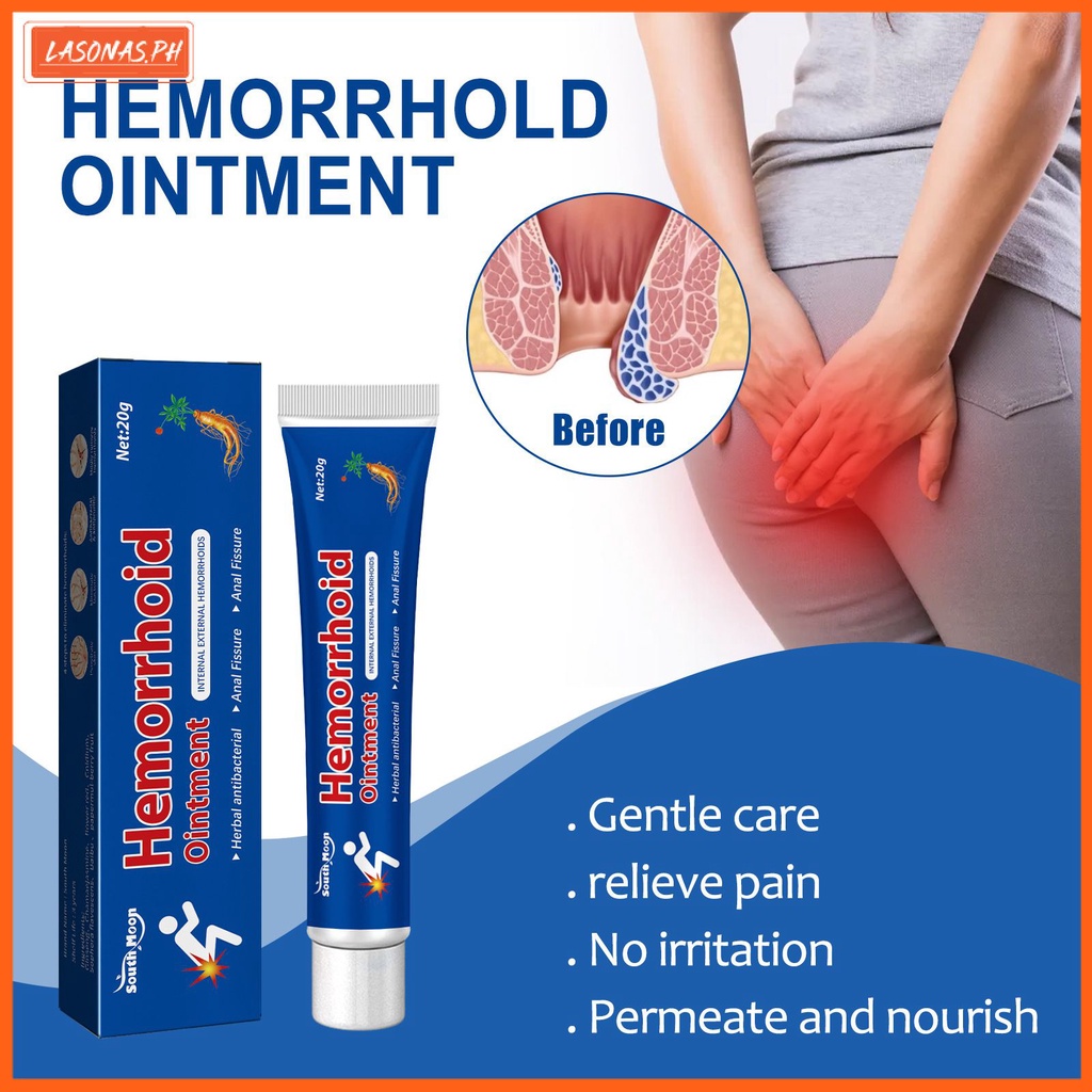 South Moon Hemorrhoid Ointment Unisex Hemorrhoid Suppository Gel Antipruritic Ointment For