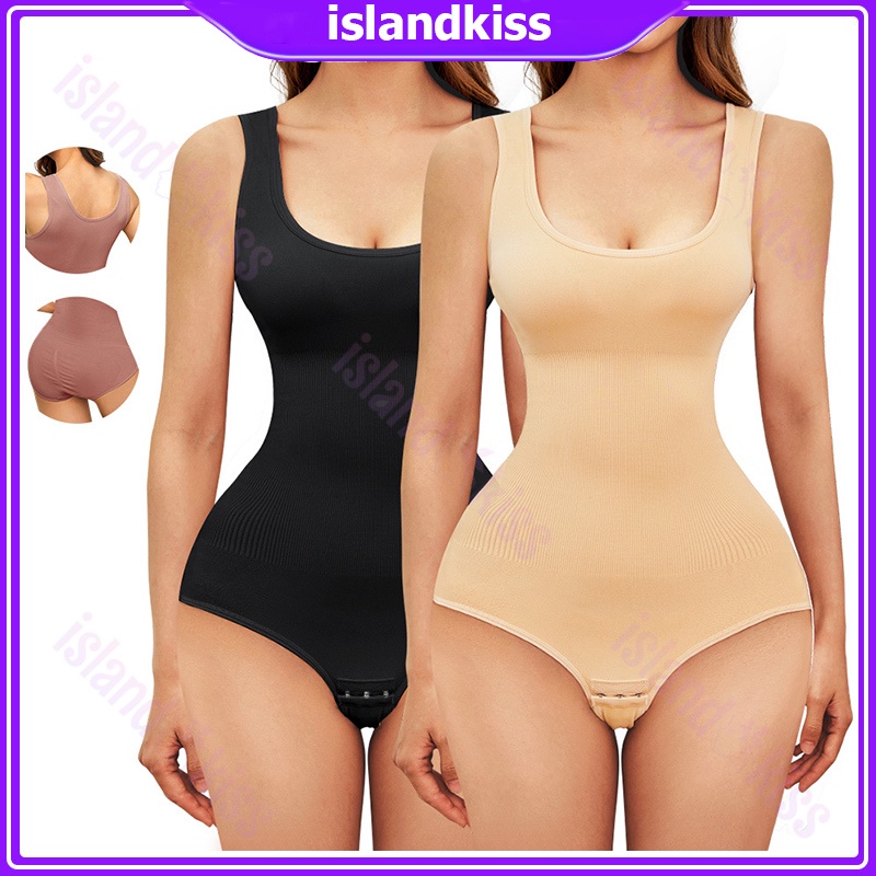 Bodysuit for Women Waist Slimming Tummy Control Shapewear Sleeveless Tank Tops Jumpsuit Body