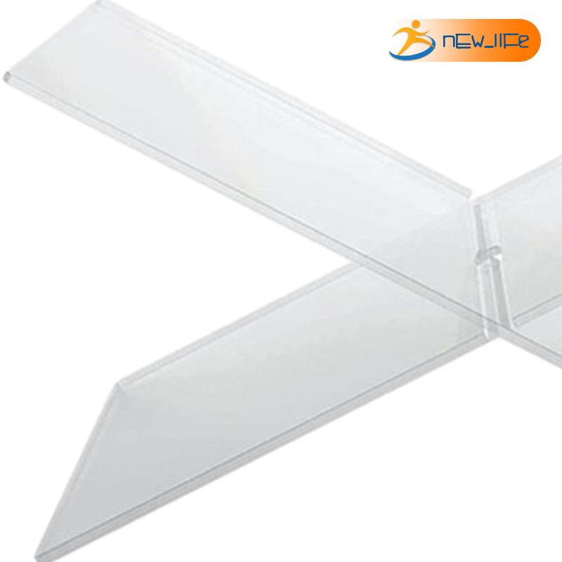 [Shiwaki5] Acrylic Book Stand Sturdy Transparent Clear Acrylic Book