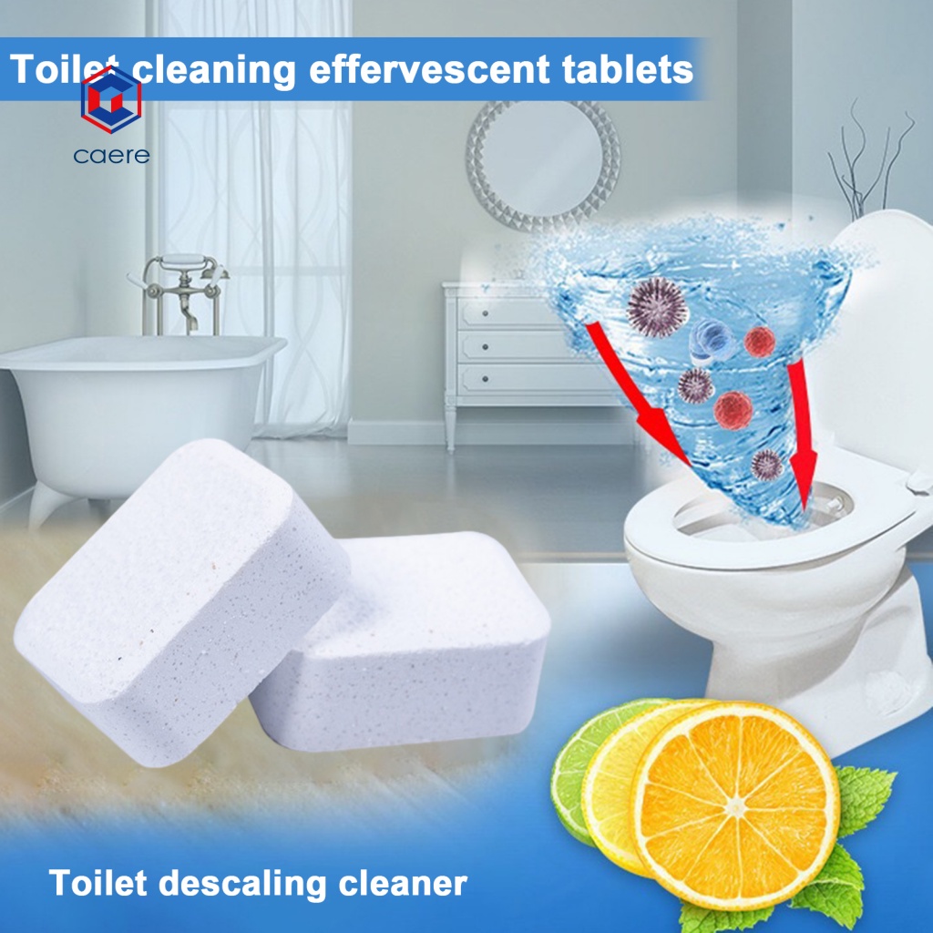 CAE Toilet Cleaner Tablets Quick Toilet Cleaning Tablets Effervescent