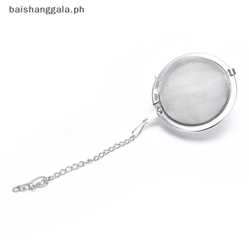 BGPH 5cm Stainless Tea Infuser Sphere Locking Spice Ball Strainer Filter Strainers BGPH Shopee