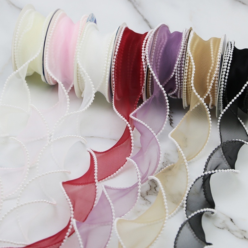 5Yards Water Drop Crystal Pendant Beaded Lace Trim Tassel Fringe DIY...