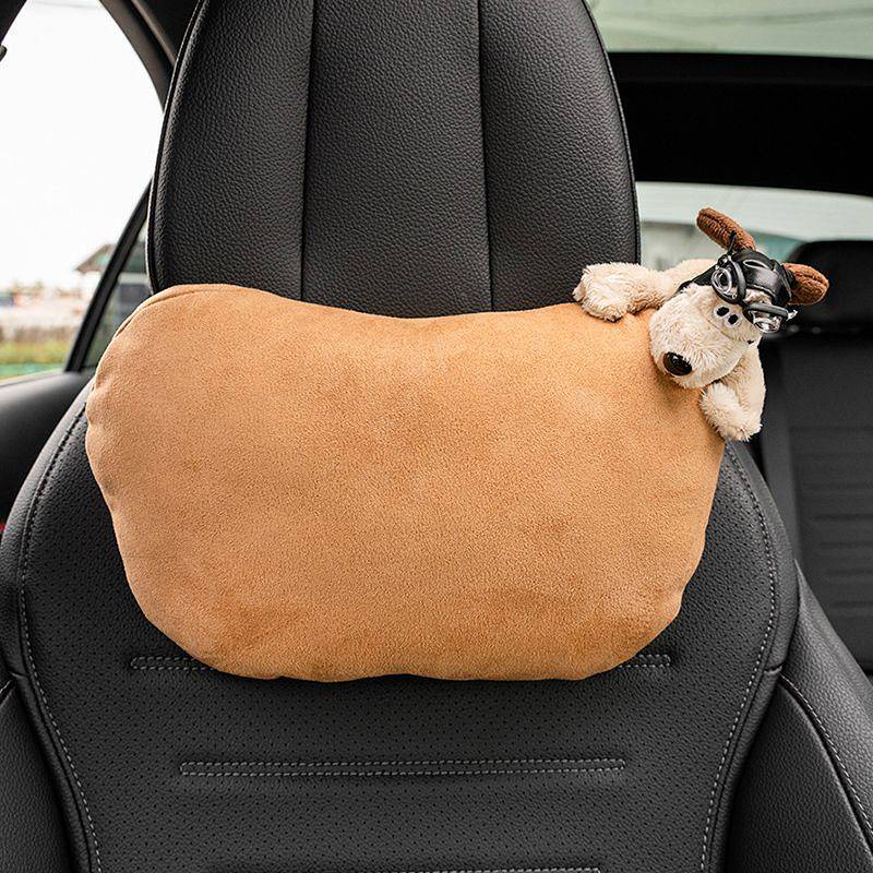 Automotive Headrest Neck Pillow Car Cute Cartoon Pillow Pair of Seats Pillow and Cushion Waist Cushion Four Seasons Universal dw2Q Shopee Philippines