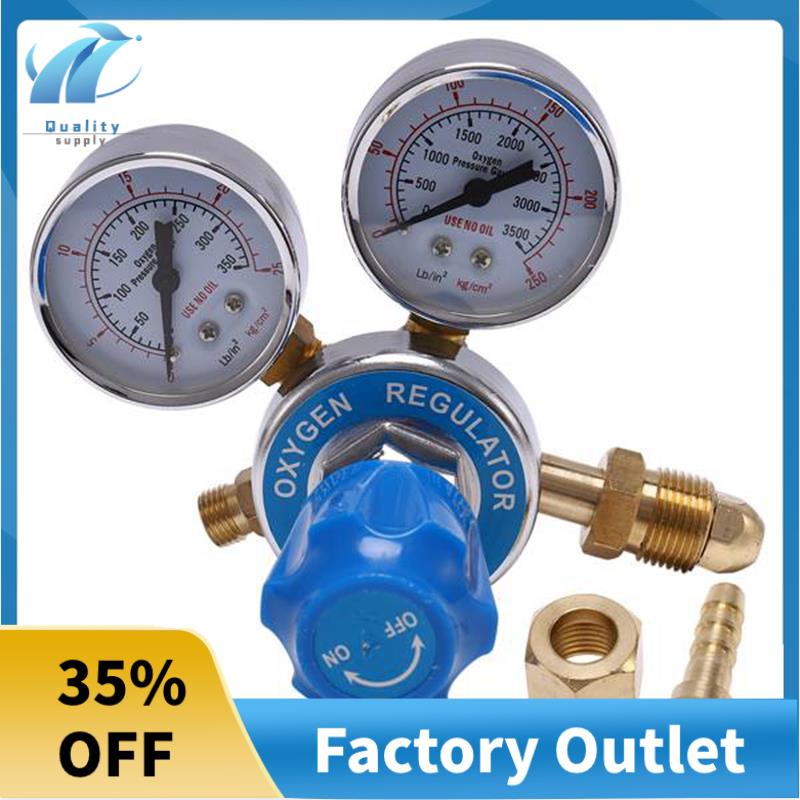 Superb Oxygen Gas Bottle Regulators O2 Reducing Pressure Inhaler Double