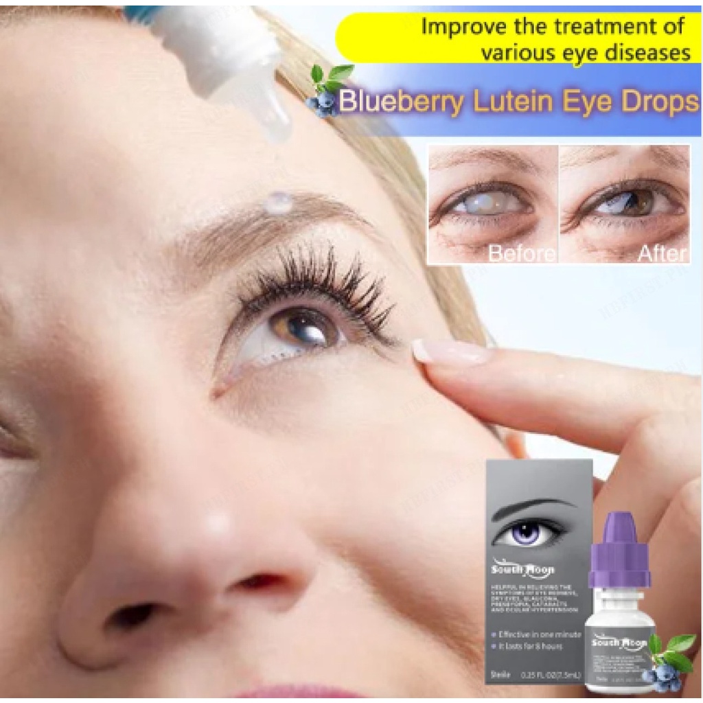 【Ready Stock】7.5ml Relieve eye fatigue dry itching/eye drops/acid