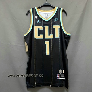 Charlotte Hornets Cody Martin 2022-23 Black City Edition Jersey