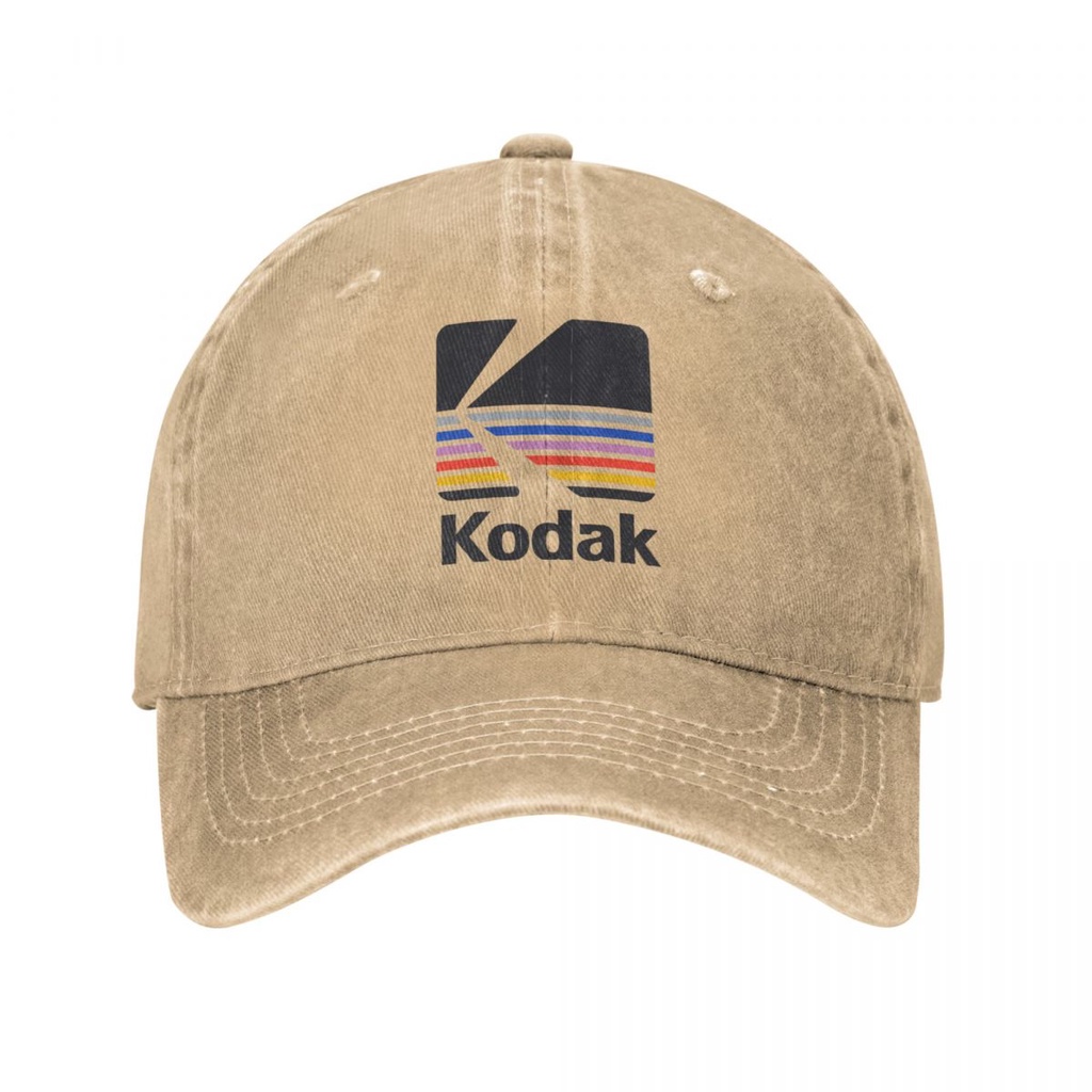 2024 New Vintage Wash Kodak Photography Logo Baseball Caps Dad Spring