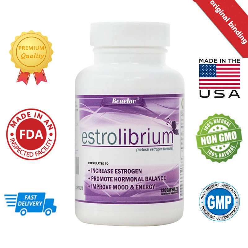 Female Estrogen Capsules,Supplement Estrogen Support for Healthy Female