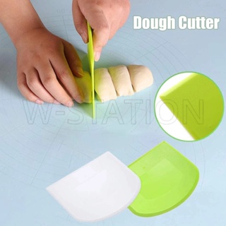 Kitchen Silicone BPA Free Plastic Butter Cake Pizza Pastry Cutter Dough  Scraper With Wood Handle - Buy Kitchen Silicone BPA Free Plastic Butter  Cake Pizza Pastry Cutter Dough Scraper With Wood Handle