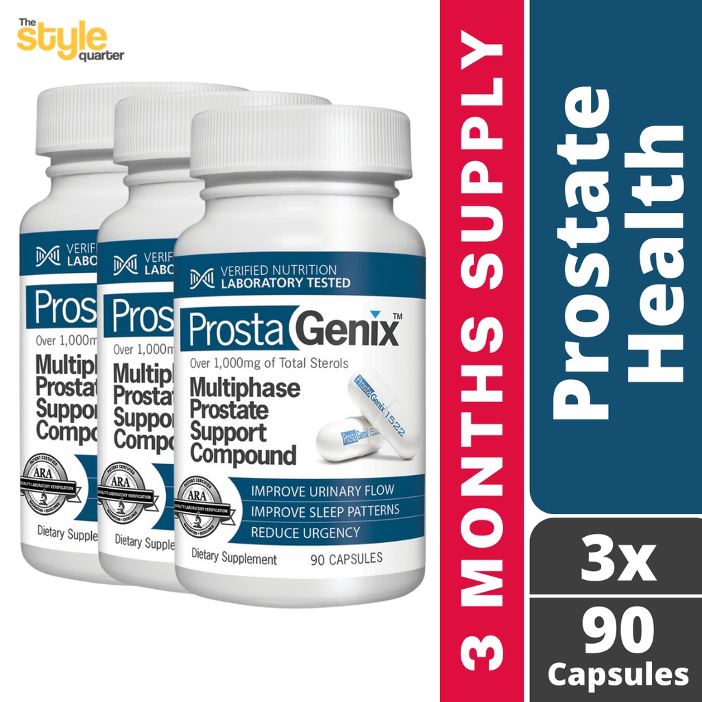 3 Months Supply Prostagenix Multiphase Prostate Support Compound 3