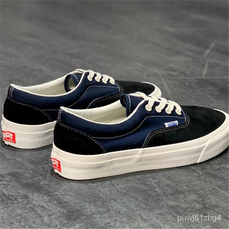 Vans vault og era hot sale lx black dress blue