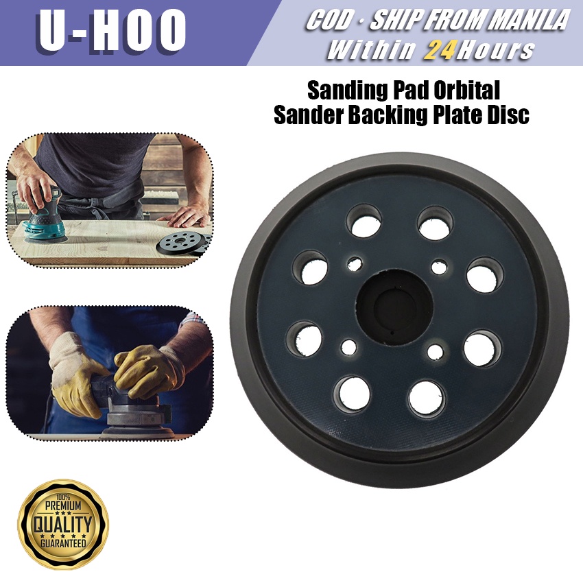 5 Inch 8 Holes Sanding Pad Replacement for Makita Random Orbit Sanders