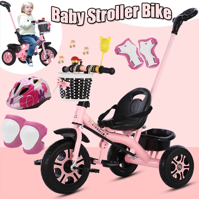 Stroller bicycle cheap 3 wheel