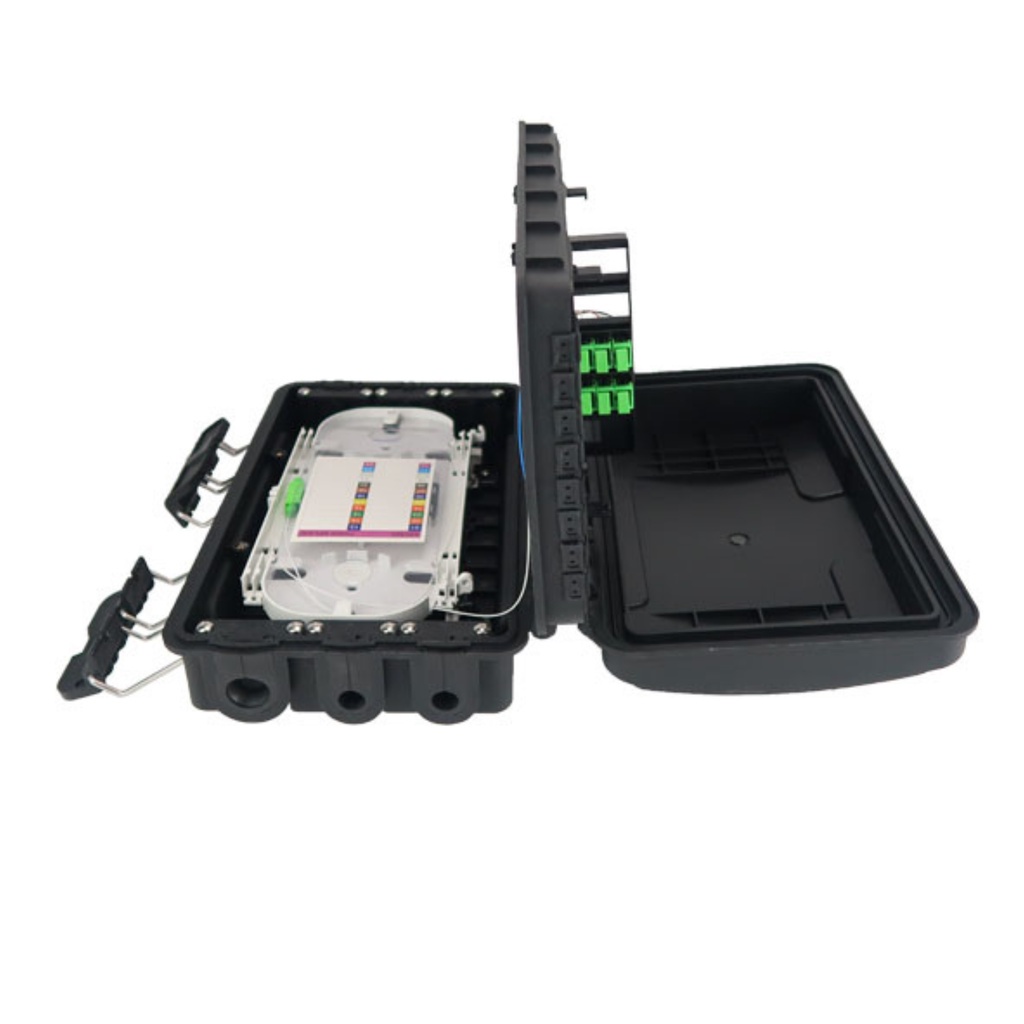 Outdoor Fiber Enclosure Fiber Optic Distribution Box 1*8 1*16 drawer ...