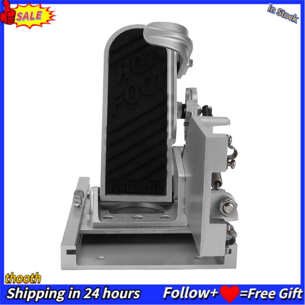 Thooth Boat Foot Pedal Throttle Silver Cast Aluminum for Ship Shopee