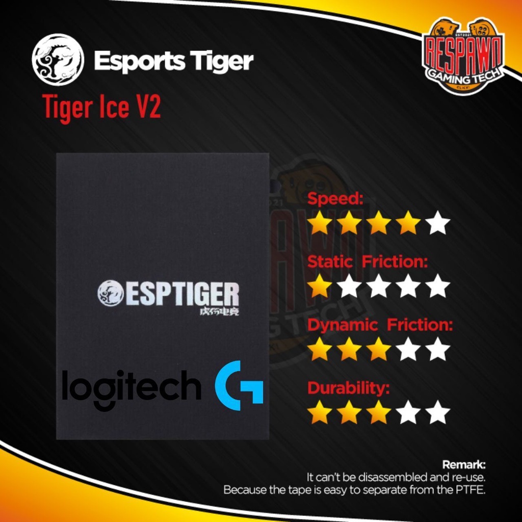Esports Tiger ICE V2 - Logitech | Shopee Philippines