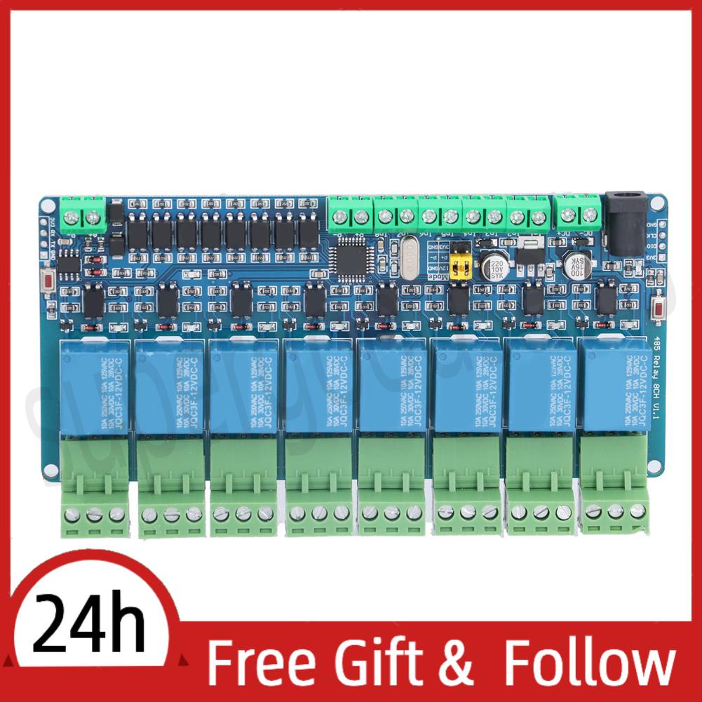 Supergoodsales Relay Module Relays Board RS485 TTL Interface with