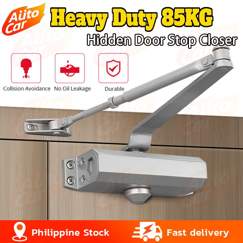 Automatic door closer alloy with hydraulic buffer function to close the