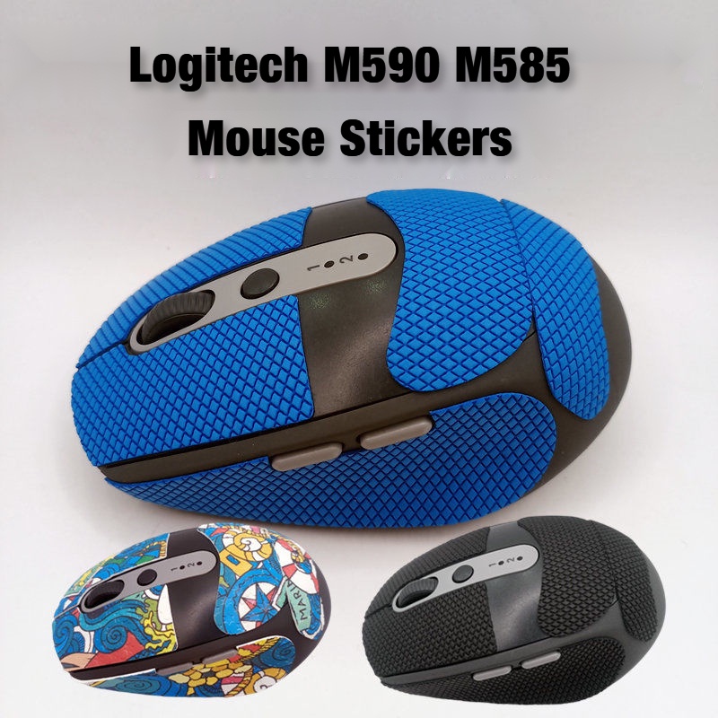 for Logitech M590 Anti-Slip Tape M585 Mouse Sweat-Absorbent Stickers ...