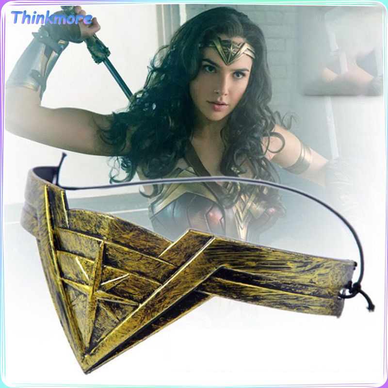 Wonder Woman Headband Tiara Crown Headwear Cosplay Stage Props