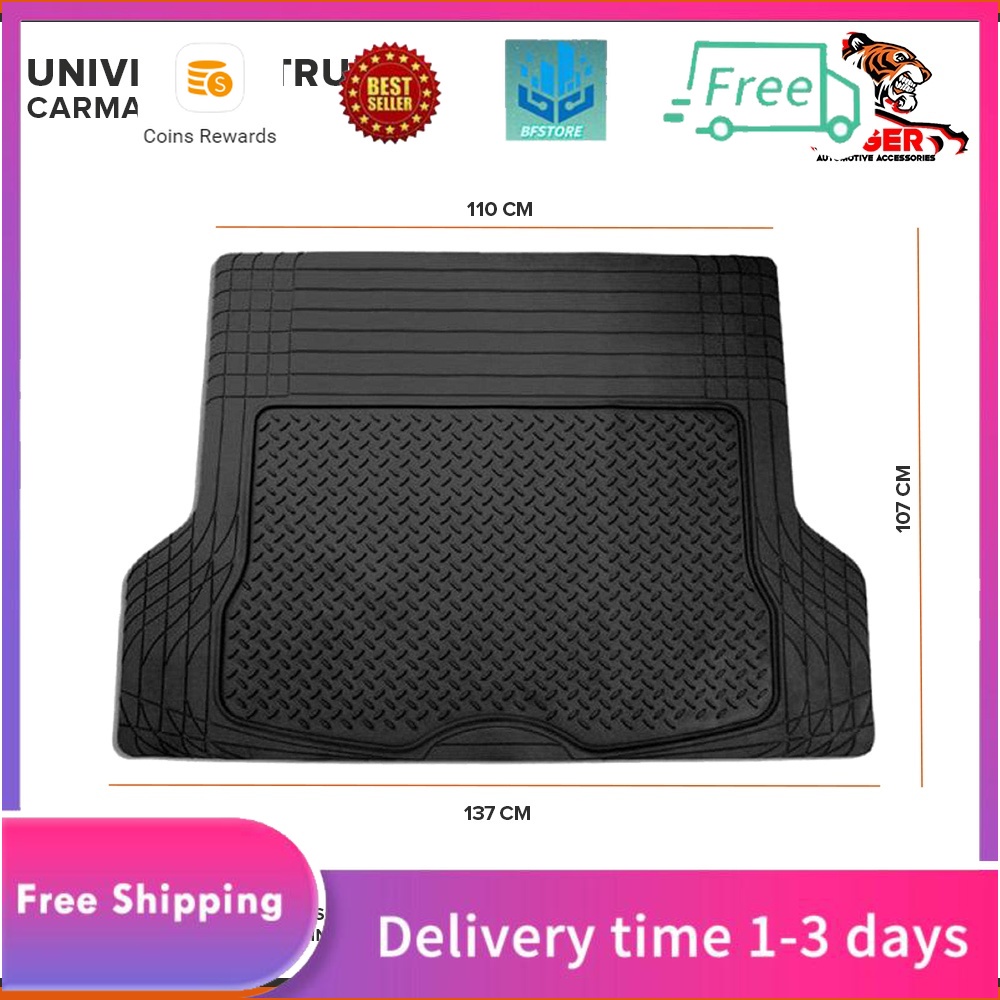 Universal Trunk Mat HeavyDuty Protection with Premium Quality