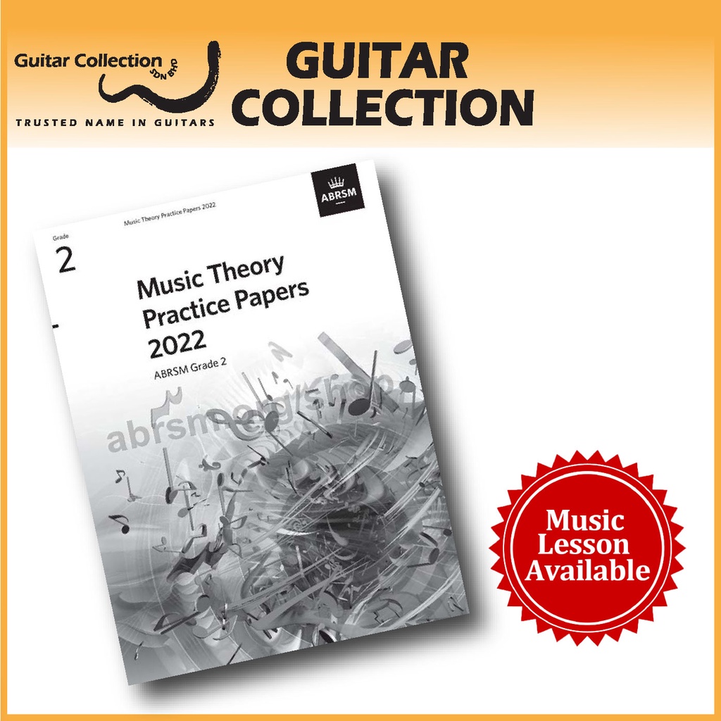 ABRSM Music Theory Sample Practice Papers Grade 2 (2022) | Shopee ...