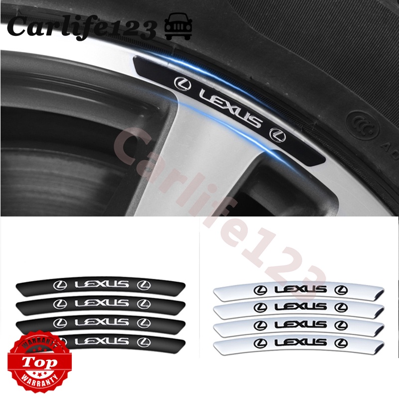 Lexus RX300 RX330 RX350 RX40 Car Tire Outline Sticker Wheel Frame Logo ...