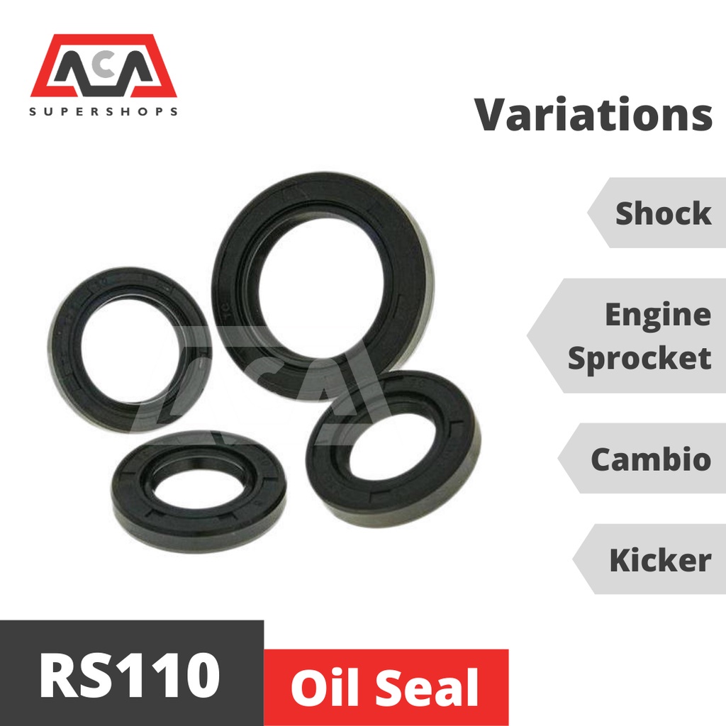 Oil Seal for Yamaha RS 110/RS110 | Shopee Philippines