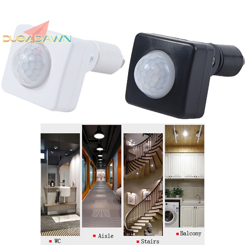 [Dusk Dawn] 220V PIR Body Infrared Motion Sensor Automatic Switch ...