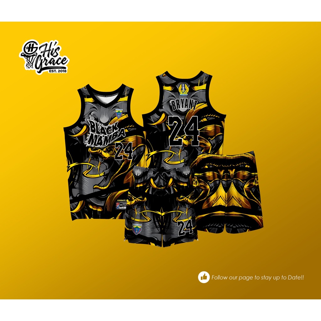Black Mamba Basketball Jersey 24 Kobe Bryant Fanswear Jersey Full