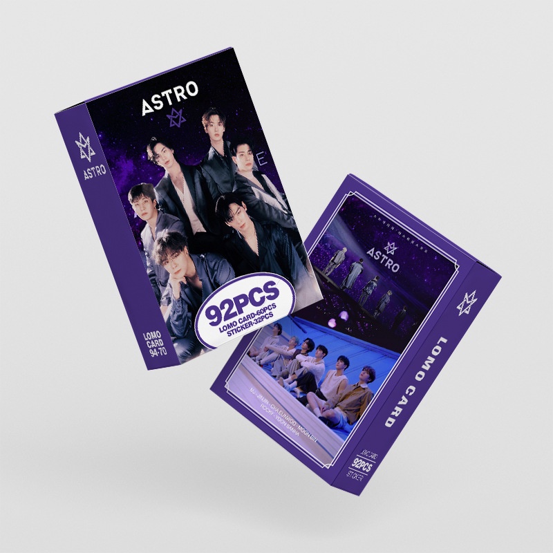 ASTRO Album Photocard Double Sided Lomo Card 92pcs/box | Shopee Philippines