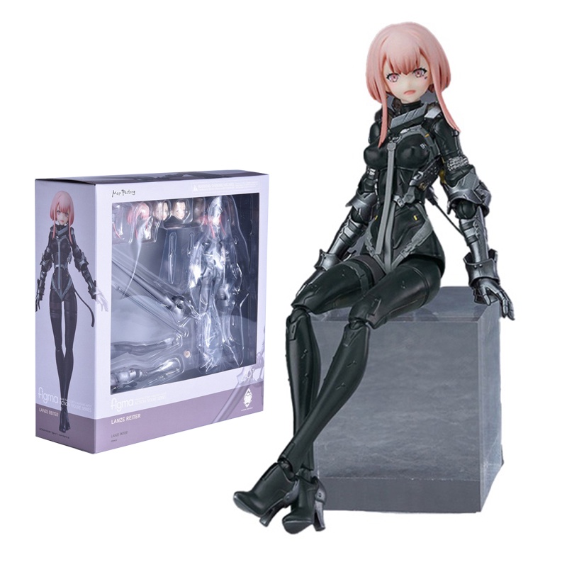 Max Factory Figma 491 Falslander Lanze Reiter Pvc Action Figure