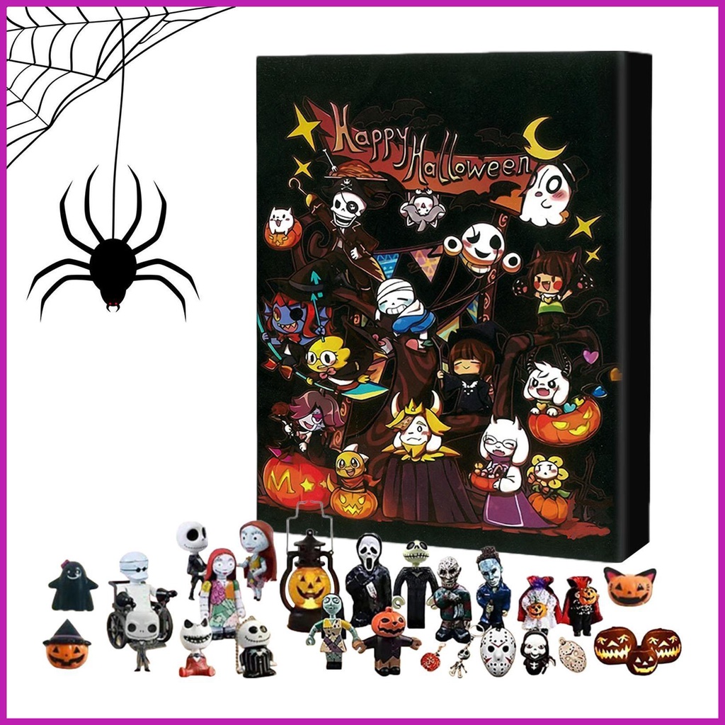 Halloween Calendar Horror Daily Surprise Horror Characters & Spooky