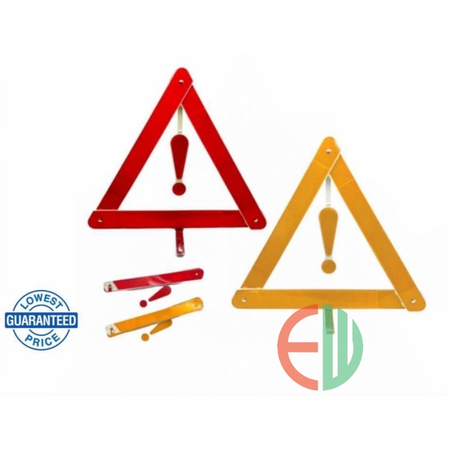 Car Early Warning Device Signage Reflective Triangle Car Safety Warning Emergency Road Signs