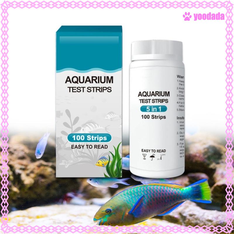 Yoo Test Strips 5 in 1 Swimming Pool Aquarium for Total Hardness Alkali