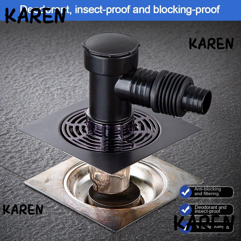 KAREN WashingFloor Drain Cover, Snap Joint Double Purpose Pipe