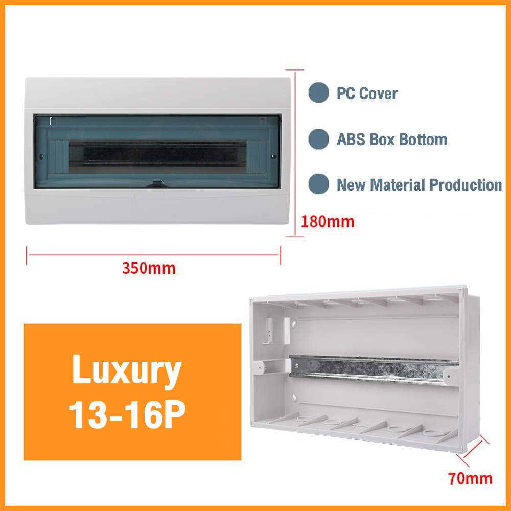 Breaker Enclosure Distribution Box 4 Ways to 18ways Distribution Box