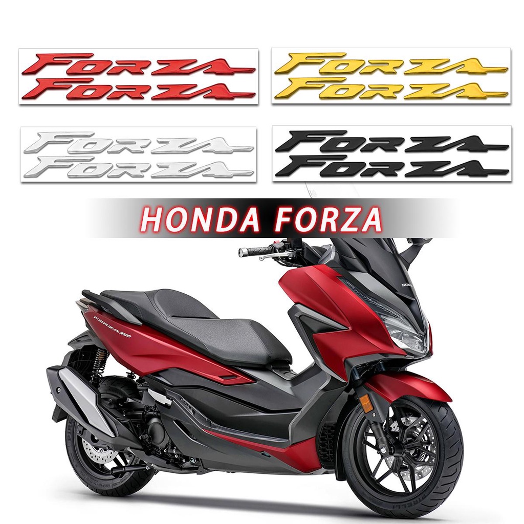 2pcs Honda Forza NSS350 300 3D Emblem Badge Honda Motorcycle Scooter ...