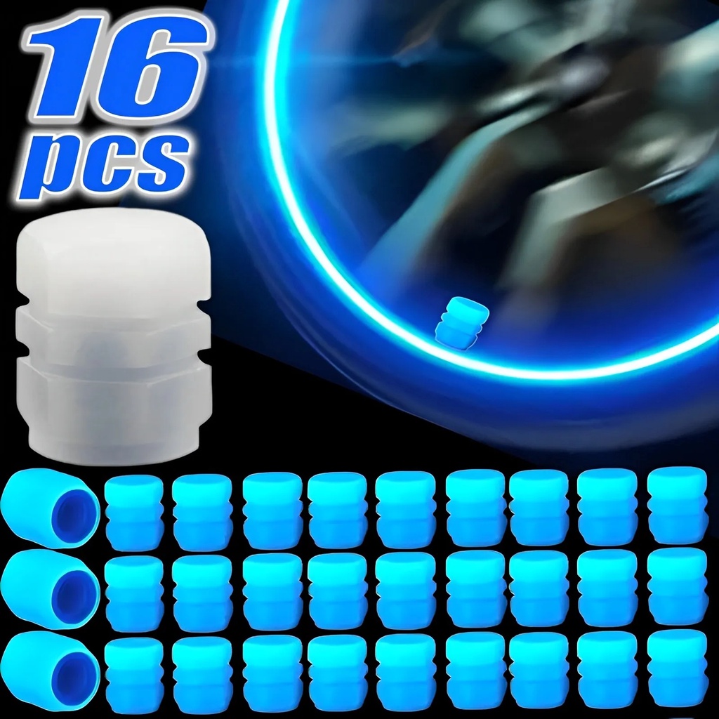 820PCS Universal Fluorescent Car Tire Valve Cap/Auto Motorcycle