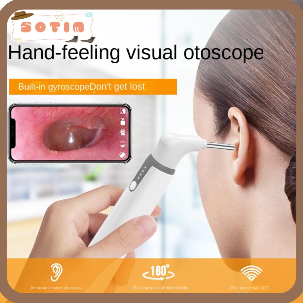 SOTIM Visual Digital Otoscope, WIFI HD Ear Endoscope Camera, HighTech