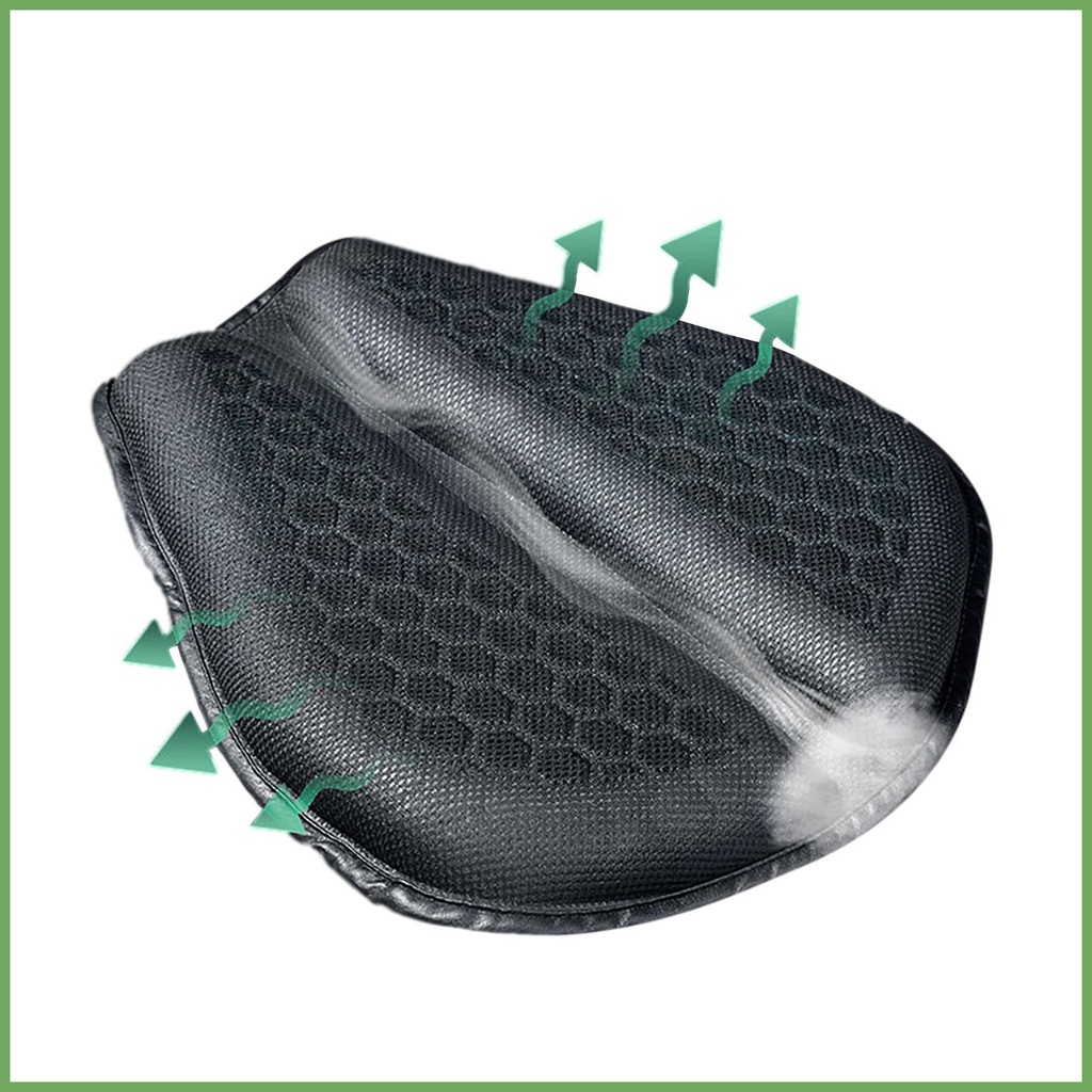 Motorcycle Seat Gel Pad 3D Air Motorcycle Seat Cushion Pressure Relief
