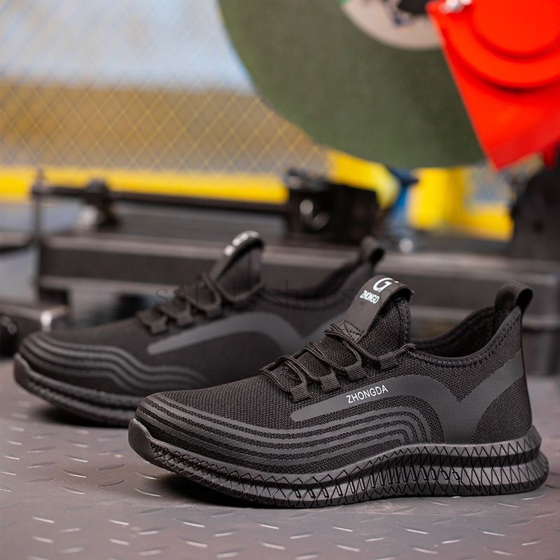 Size 3648 UltraLight Safety Shoes Breathable Work Shoes Mesh