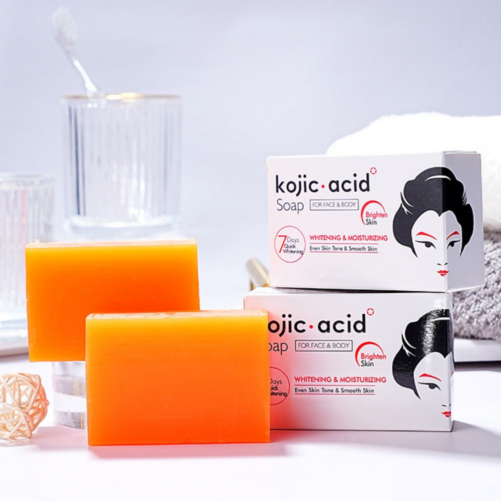 Kojic Acid Soap Moisturizing Hydrating Whitening Brightening Smooth