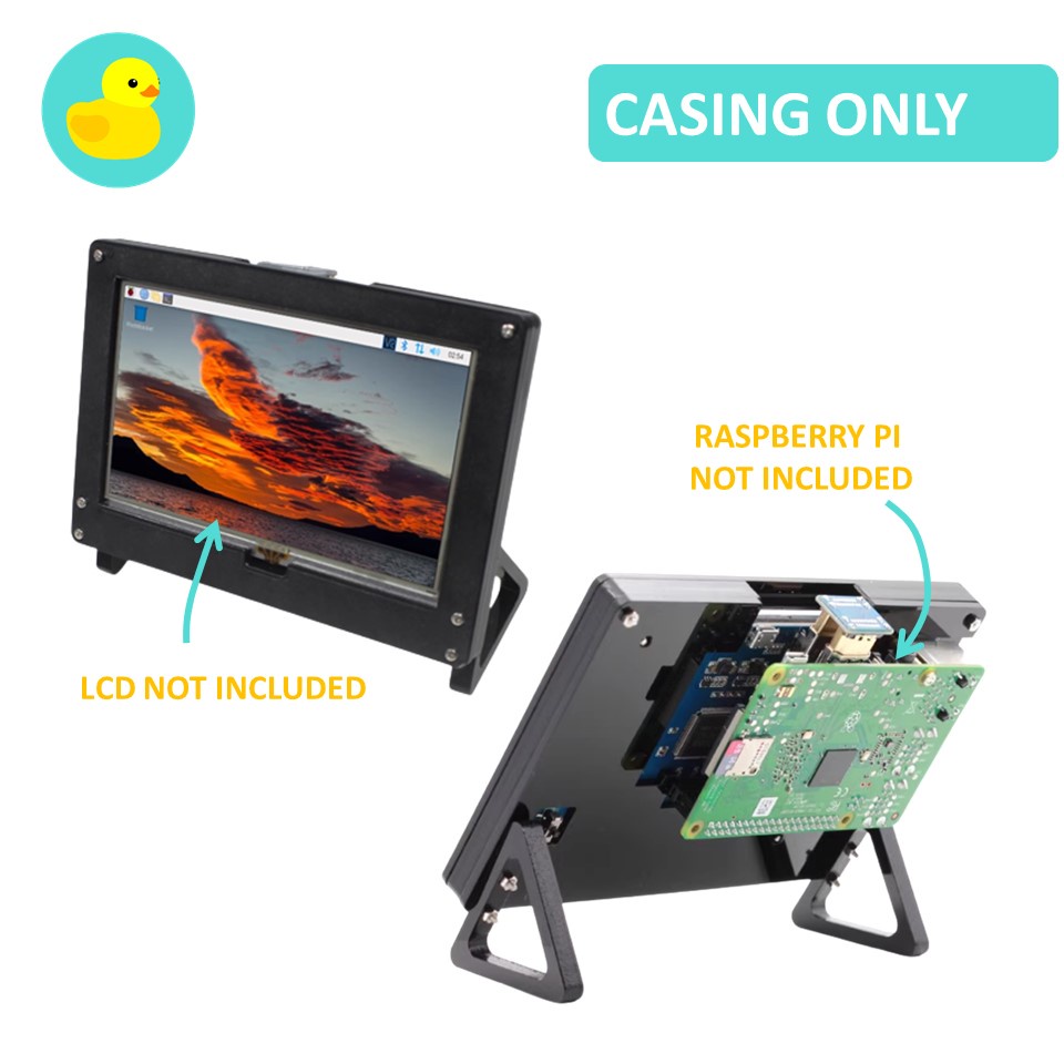 Raspberry Pi 5 Inch LCD Display Frame Casing Panel | Shopee Philippines