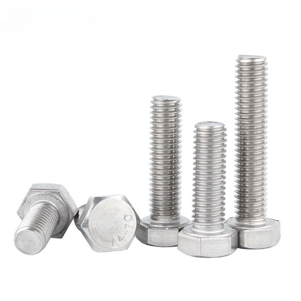 [JC] M3~m5 316 Stainless Steel Hexagon Screw Bolt Full Thread Extension ...