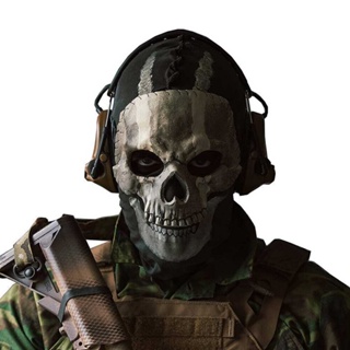 MWII Ghost Mask 2022 COD Cosplay/Airsoft/Tactical