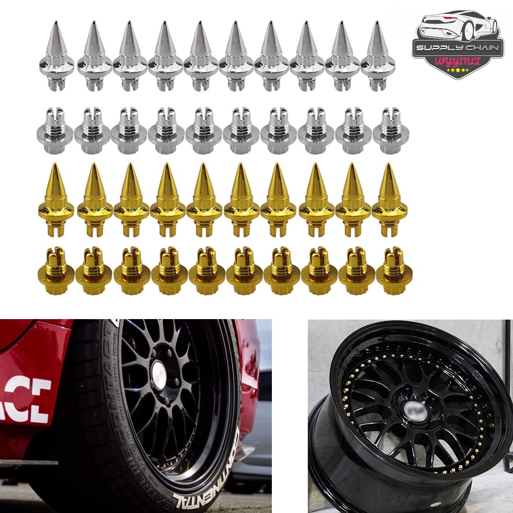 25pcs Car Wheel Rivets Spike for Wheel Rims Car Styling Tunning Brand ...